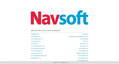 Desktop Screenshot of navsoft.co.in