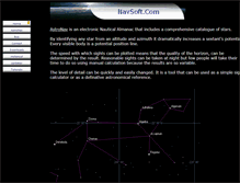 Tablet Screenshot of navsoft.com